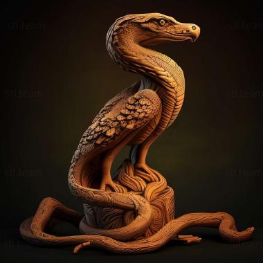 3D модель Python europaeus (STL)